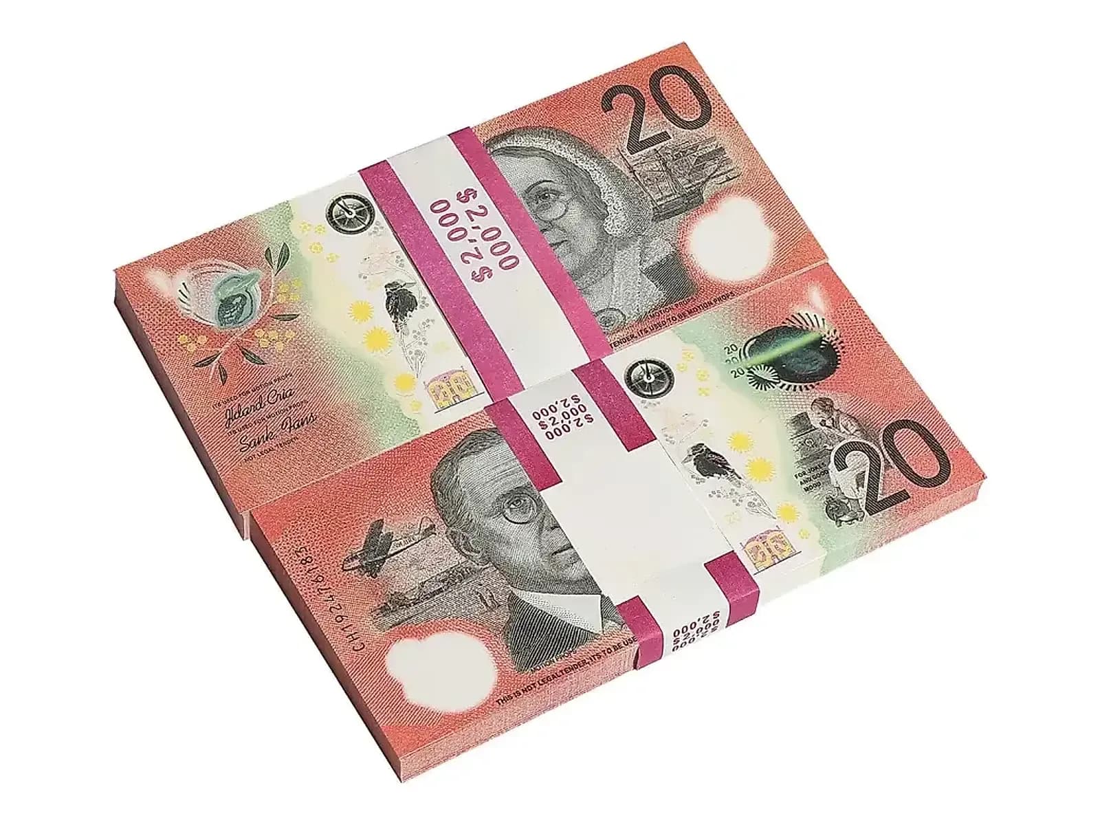 $20 AUD Prop Note Jumbo Pack