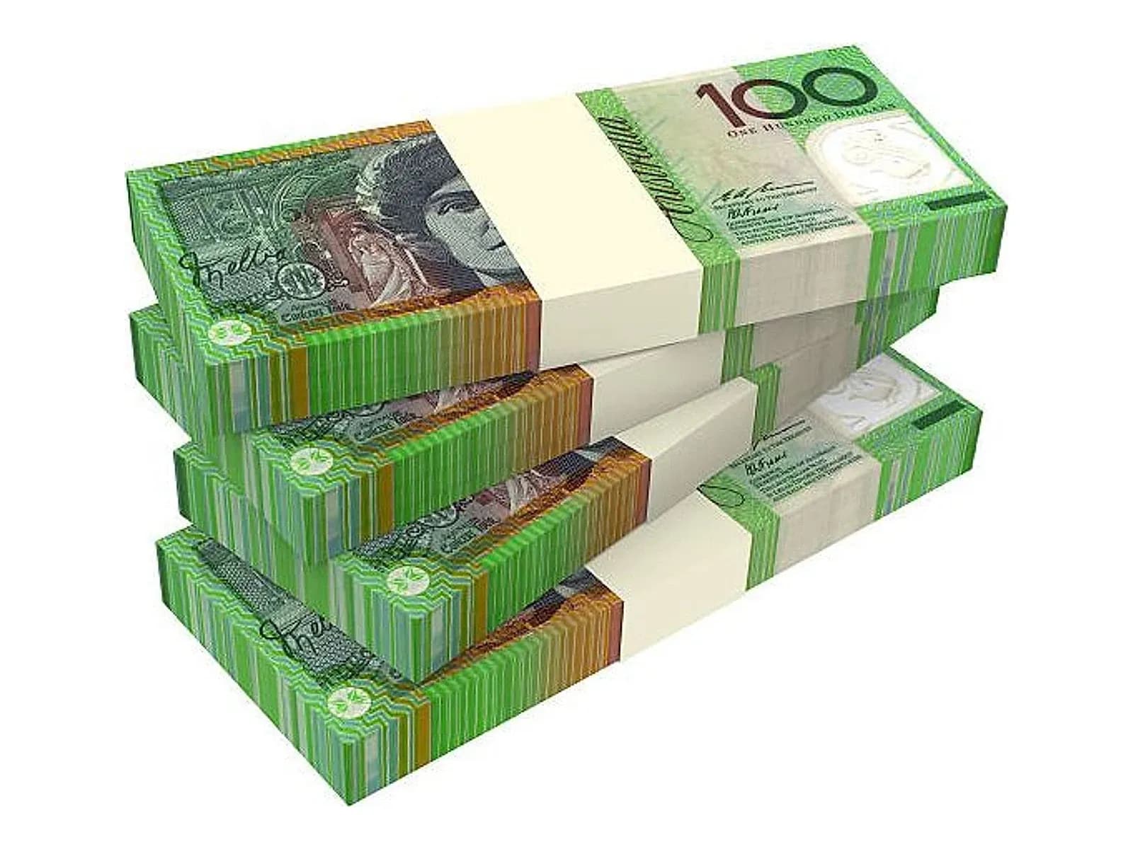 Vintage $100 Note Stack